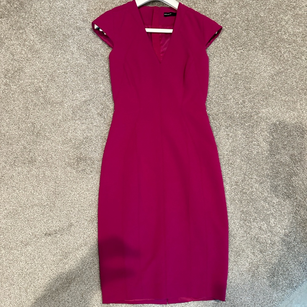Karen Millen V neck midi dress